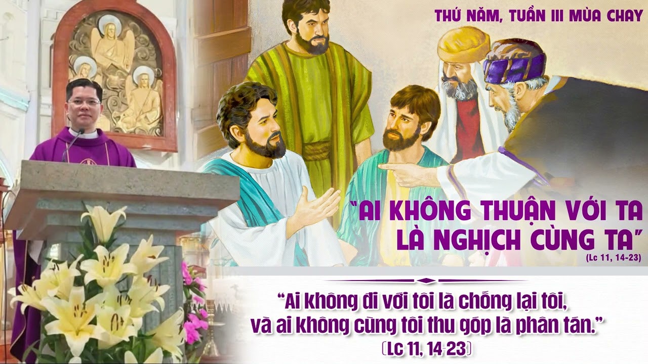 NGHỈ YÊN TRONG CHÚA | T5 tuần 3 MC (Lễ An táng bà Maria) - Lc 11, 14-23 | Lm. Vinh Sơn Mai Minh Tuấn