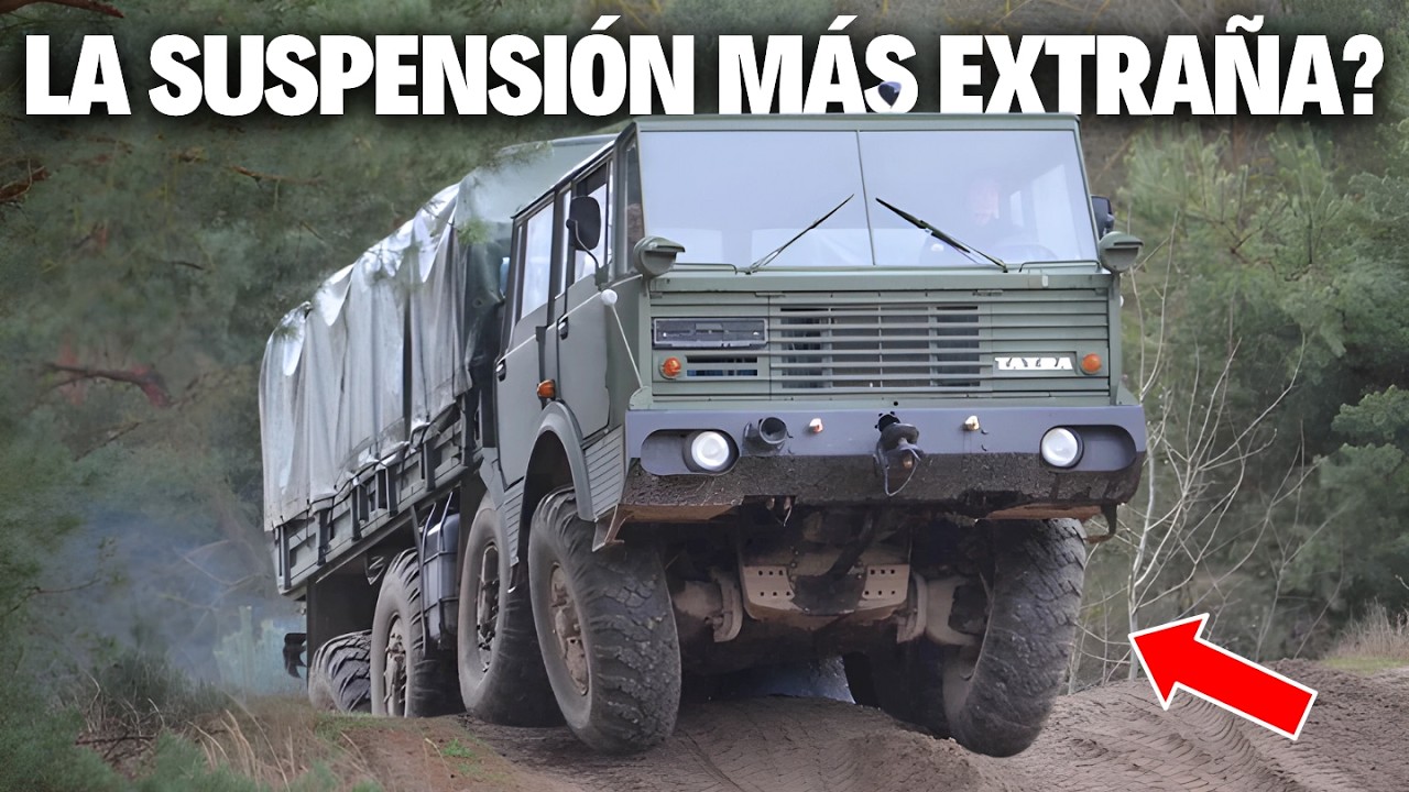 El POTENTE Camión de la Ingeniería Checa