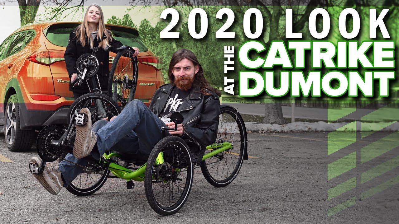 CATRIKE DUMONT — флагманский складной трёхколёсный велосипед Catrike с полной подвеской 2020 года...