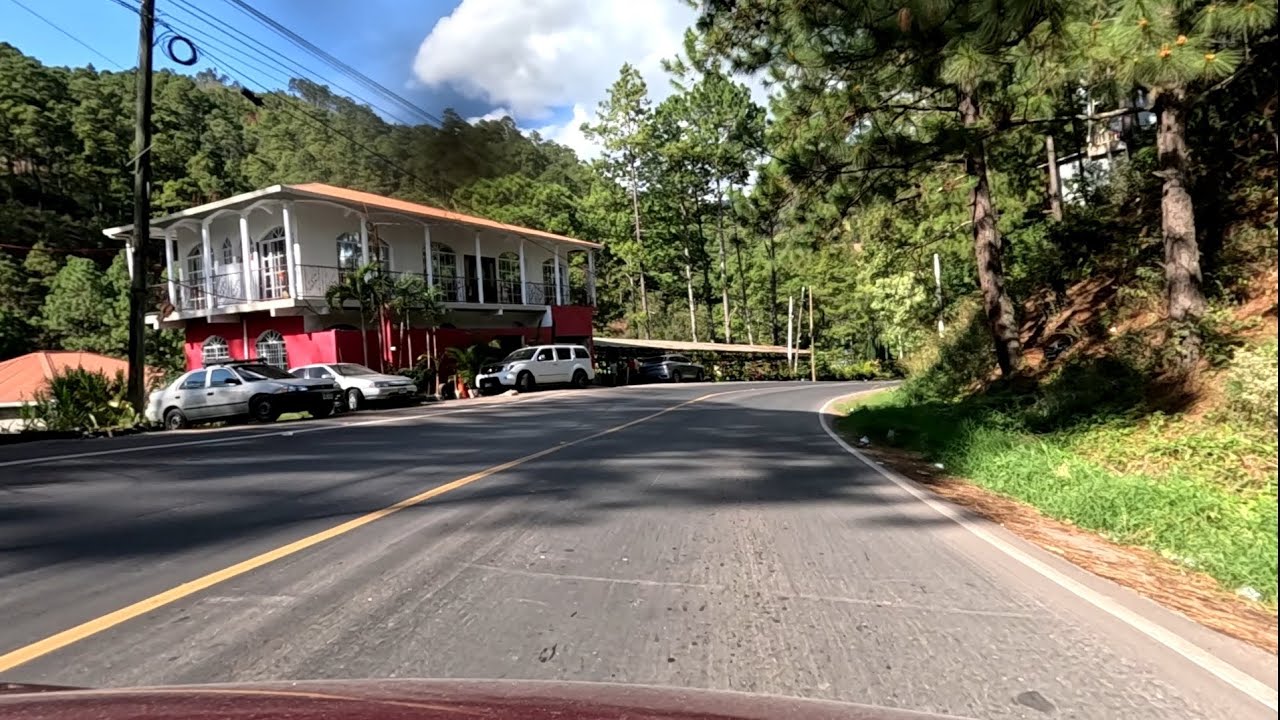 Honduras 🇭🇳 Ruta Nacional 25 Valle de Ángeles - Santa Lucía Departamento Francisco Morazan 