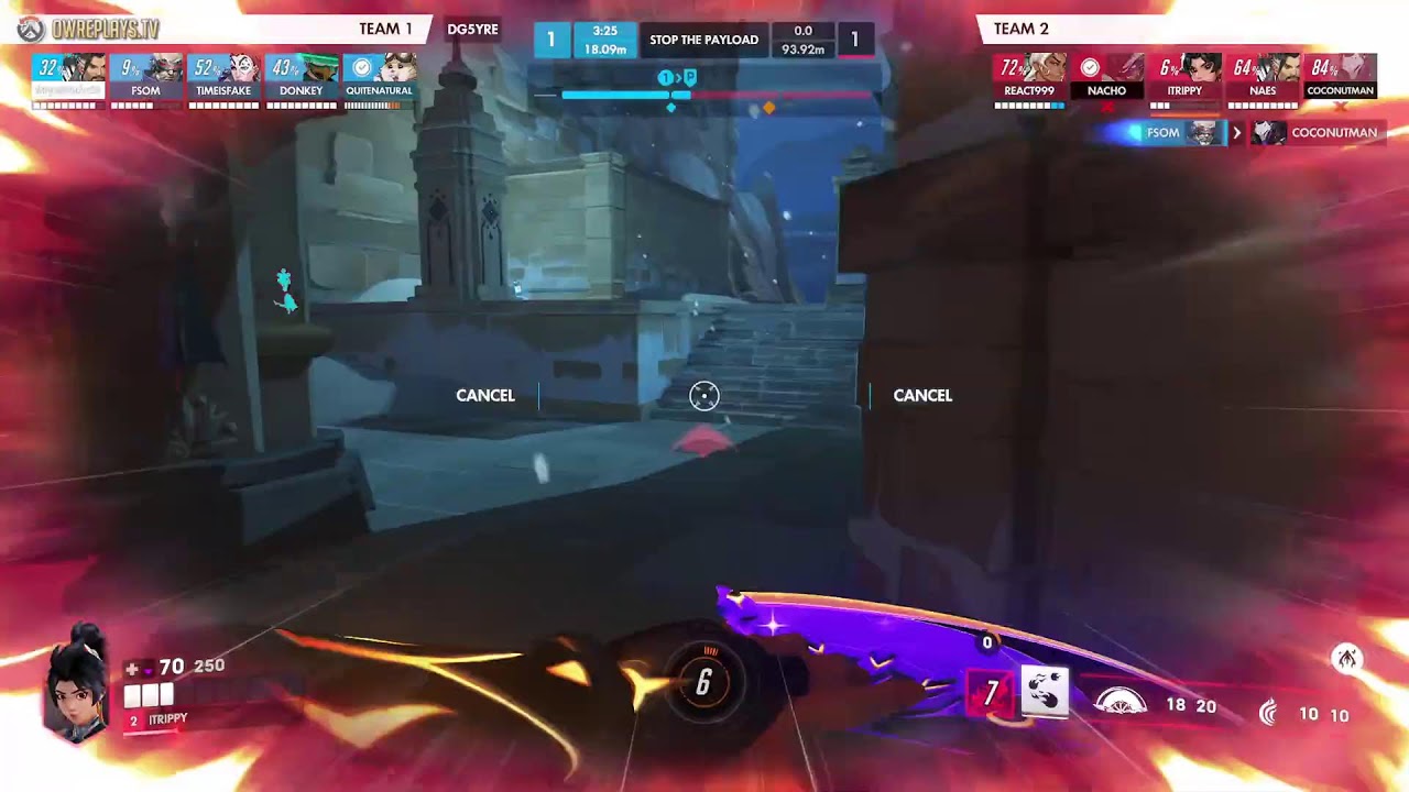 Anran Gold 1 by ITRIPPY &mdash; Overwatch Replay DG5YRE