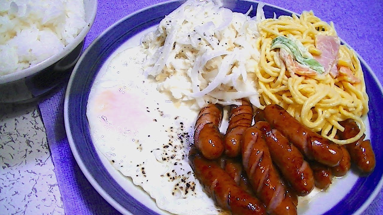 【一人deごはん】Let’s eat！ニッポンハム「豊潤」で「ソーセージエッグ定食」食べた！