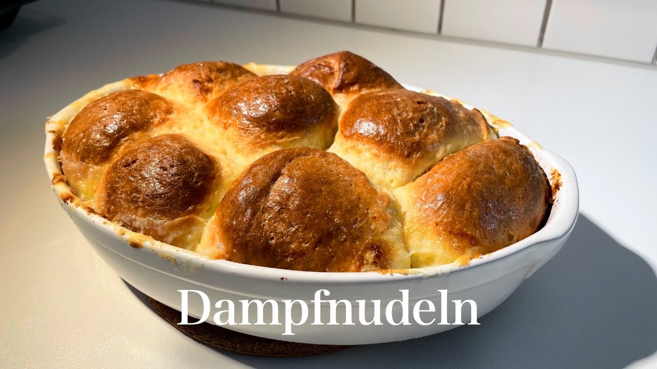 Selber Dampfnudeln Machen - Einfaches Rezept