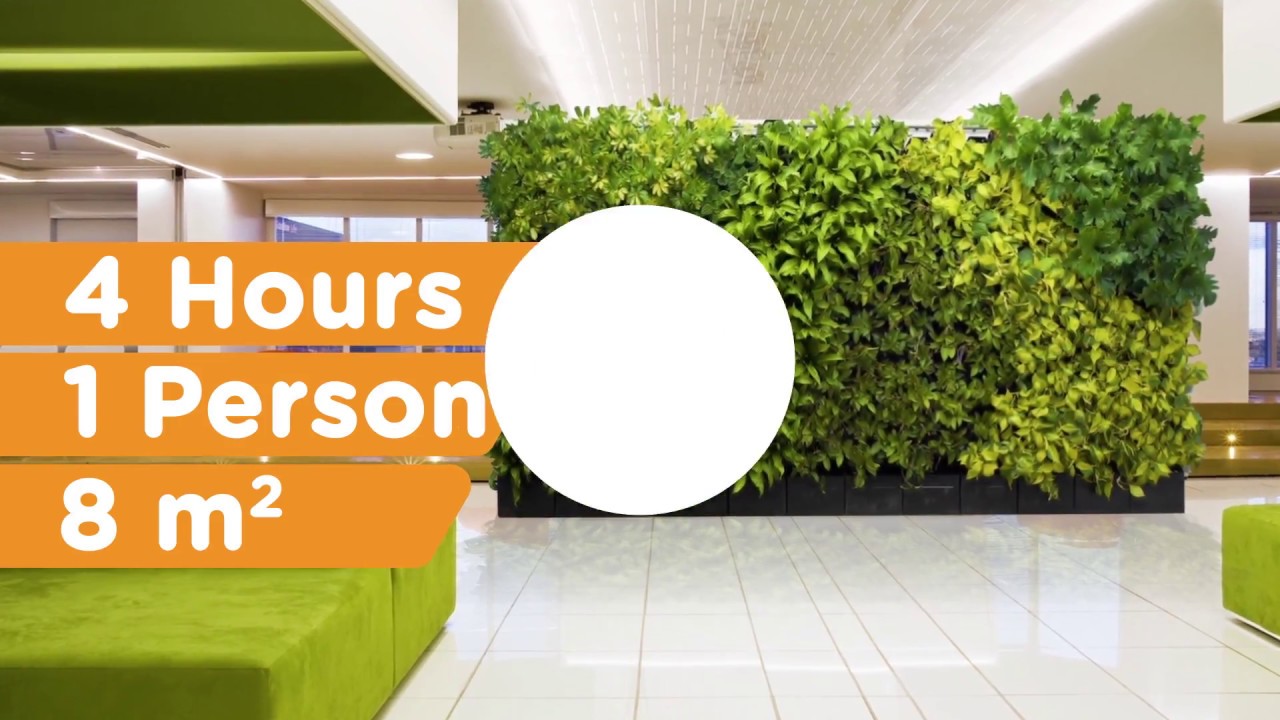 VICINITY GREENWALL - Proven Innovation for Interiors Metric