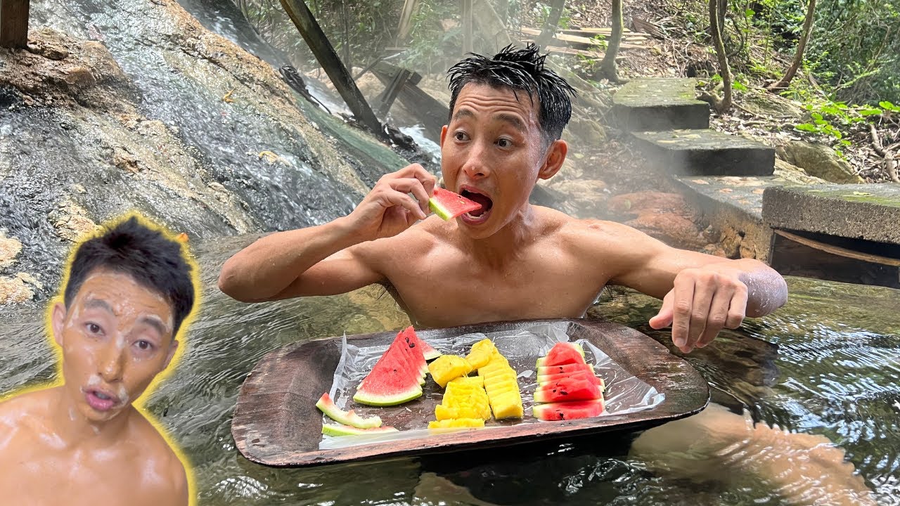 Fui a los aguas termales en las selvas de Honduras | Mascarilla de lodo volcánico en Sambo Creek 🇭🇳