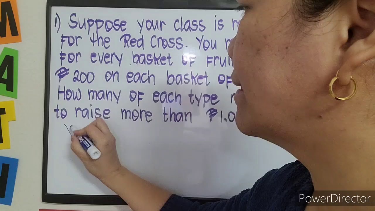 TAGALOG: Illustrating Linear Inequalities in 2 Variables #TeacherA #MathinTagalog