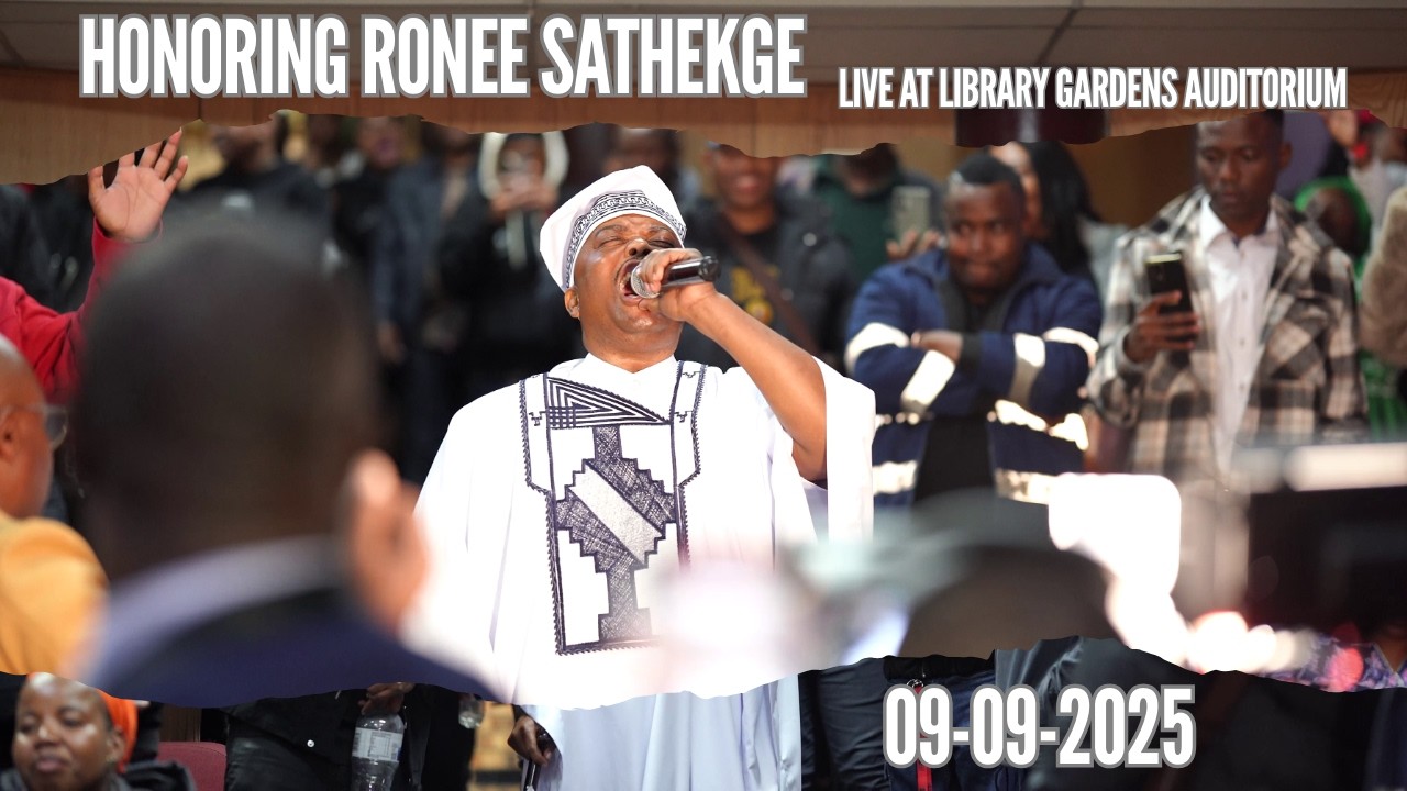 🎶 RONEE SATHEKGE HONORING EVENT LIVE AT LIBRARY GARDENS: Event coverage 🎶