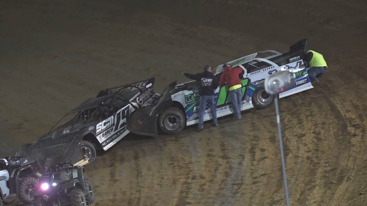 04/13/24 CRUSA Late Models 3 heat races 1 fight- $10,000 to win the feature