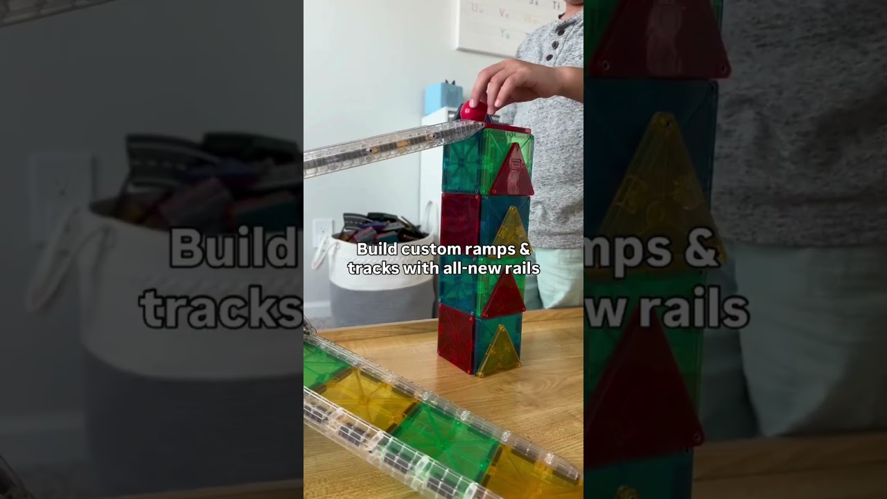 Roll Into Play With the MAGNA-TILES&reg; Rail Racers Set!
