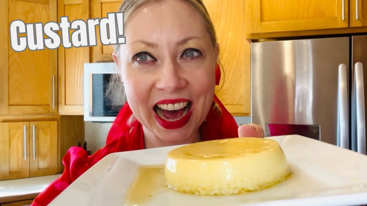 Maple Custard Recipe From a 1955 Duncan Hines Cookbook 