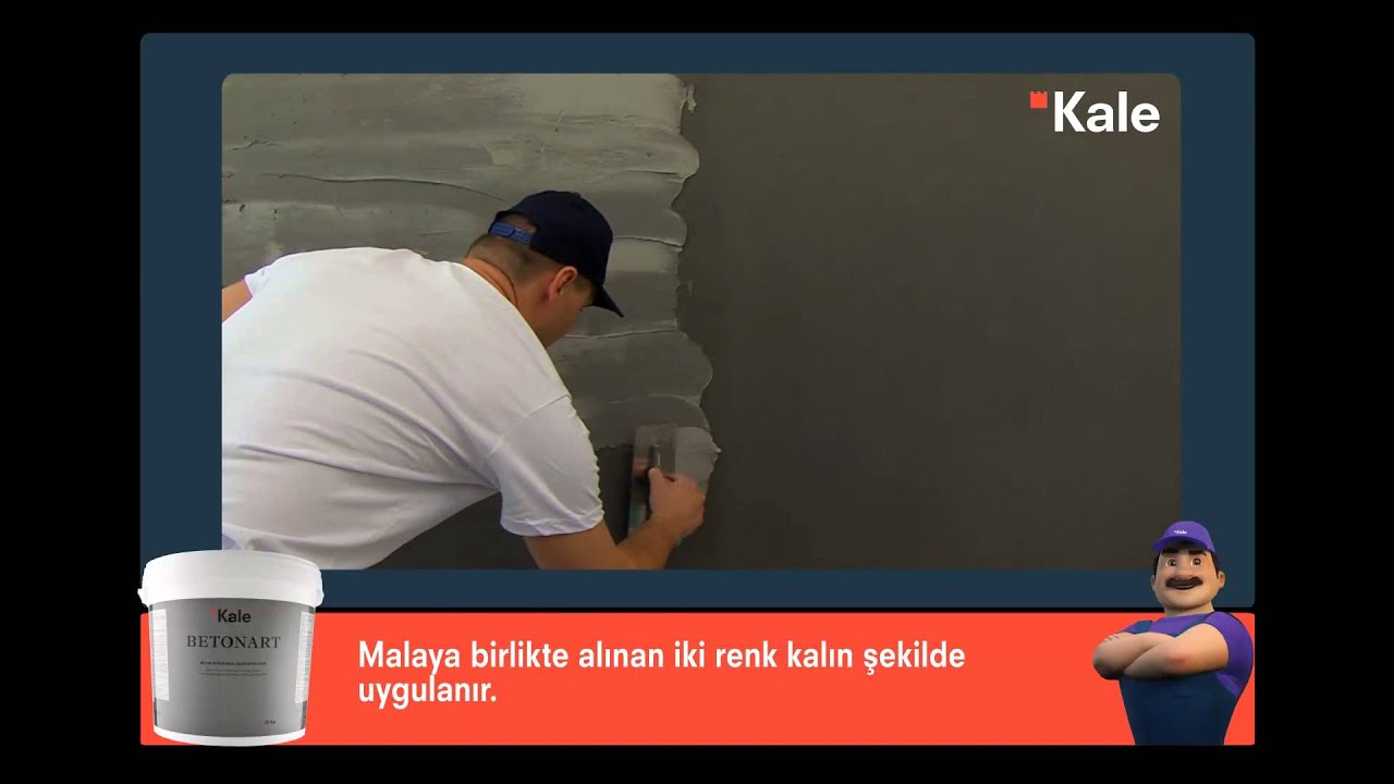 Betonart Brüt Beton Uygulaması