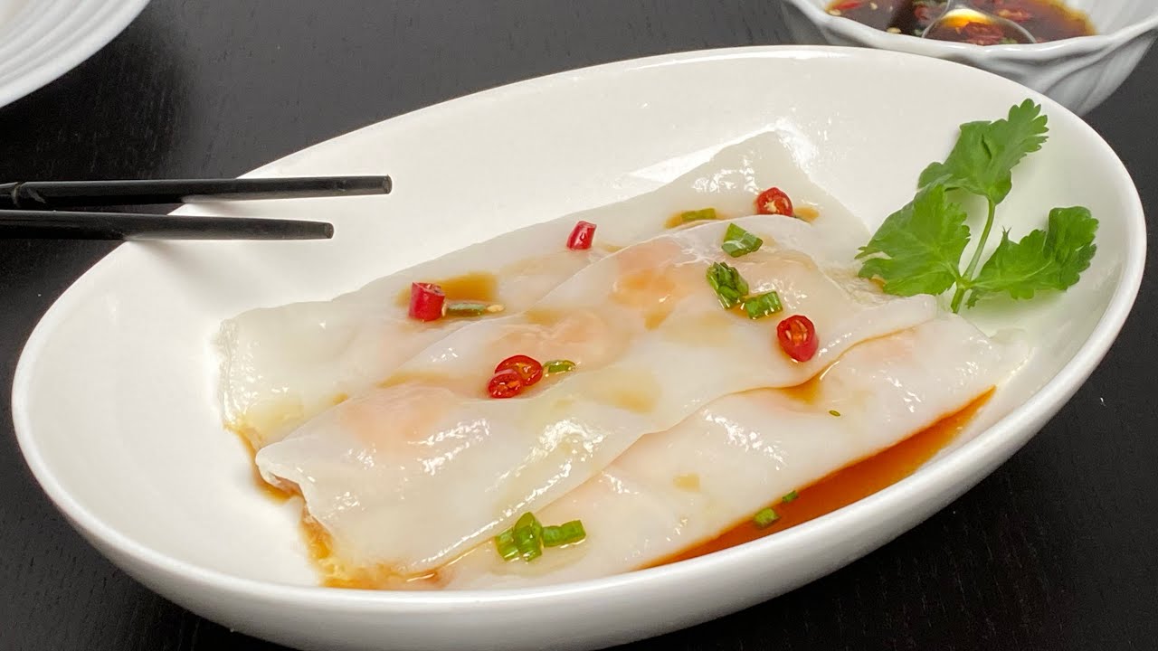 Bánh Cuốn  Cách Làm Bánh Cuốn  Dim Sum Không Cần Hấp Bằng Hơi Nước