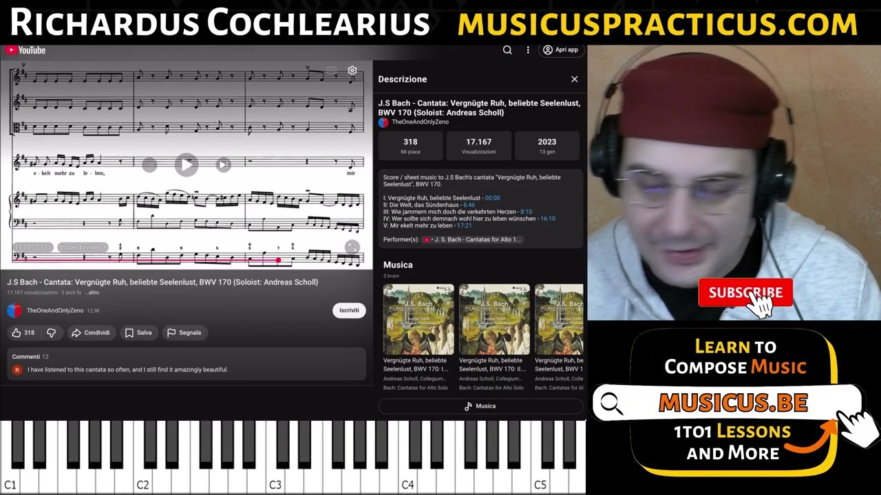 🎹 Marpurg - Treatise on the Fugue - Subjects Starting on the 4th and 6th degree Part 3 - #24