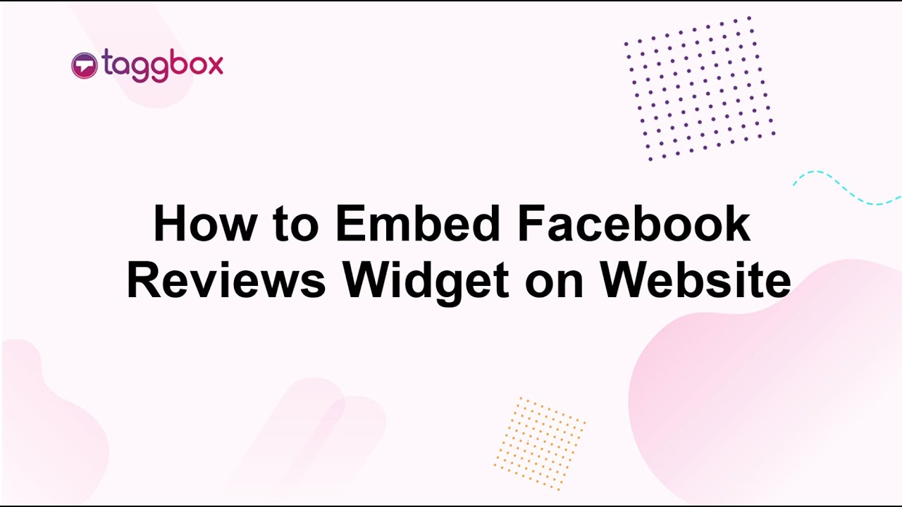 How To Embed Facebook Reviews Widget On Website