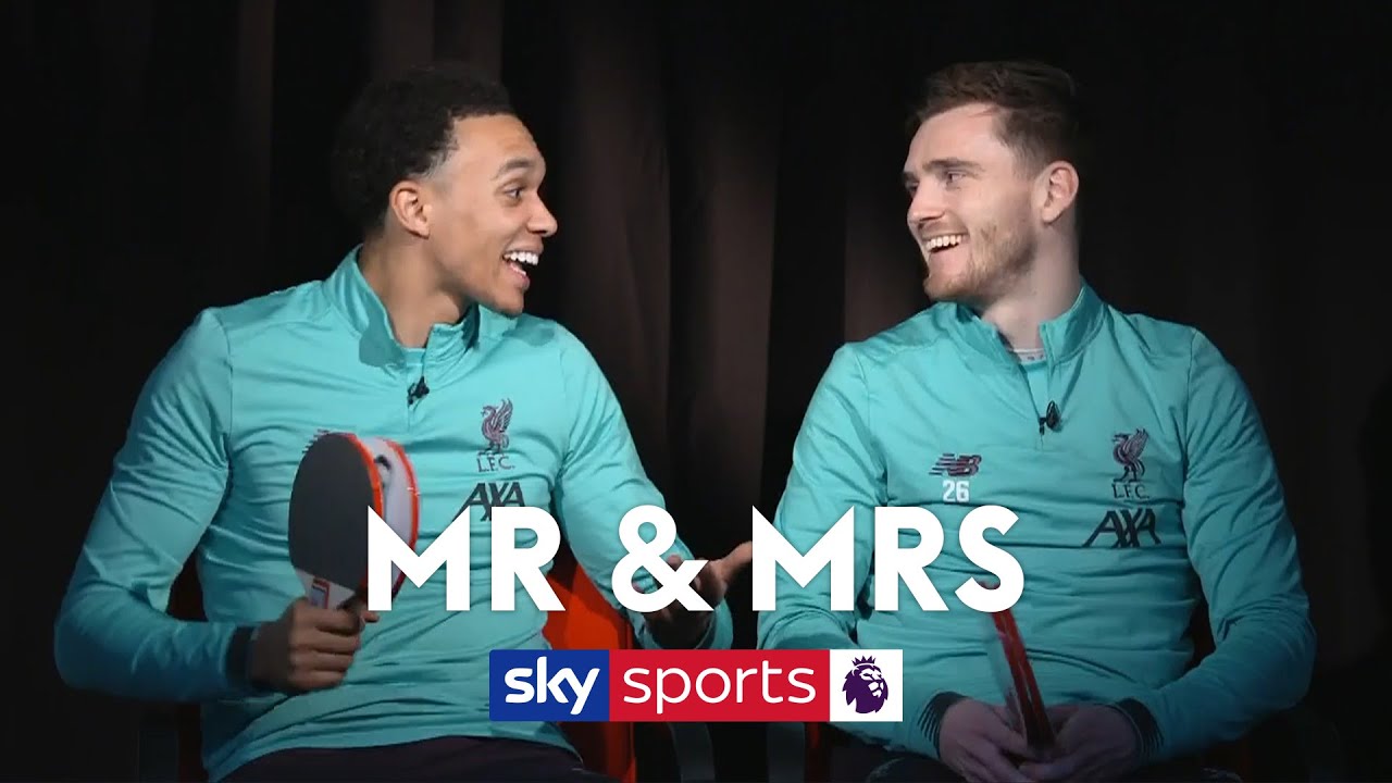 Who is Jurgen Klopp's favourite - Trent or Robbo? | Mr & Mrs
