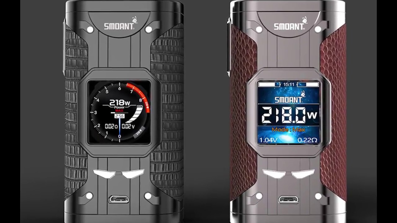 Smoant Cylon TC 218W Box Mod | HD full-color screen mod | Customizer wall papaer