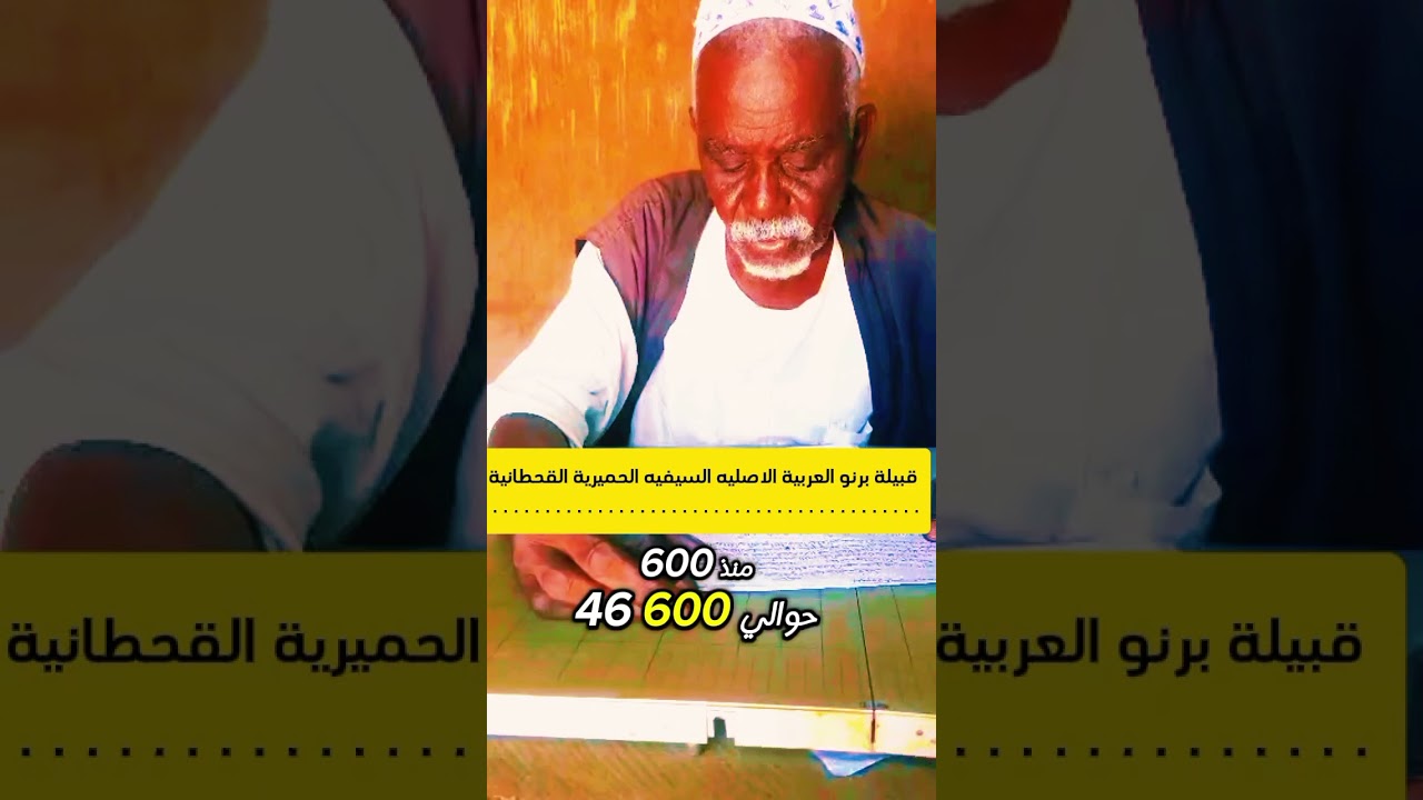 تاريخ قبيلة برنو عرب بني سيف الحميري في السودان والتشاد 711