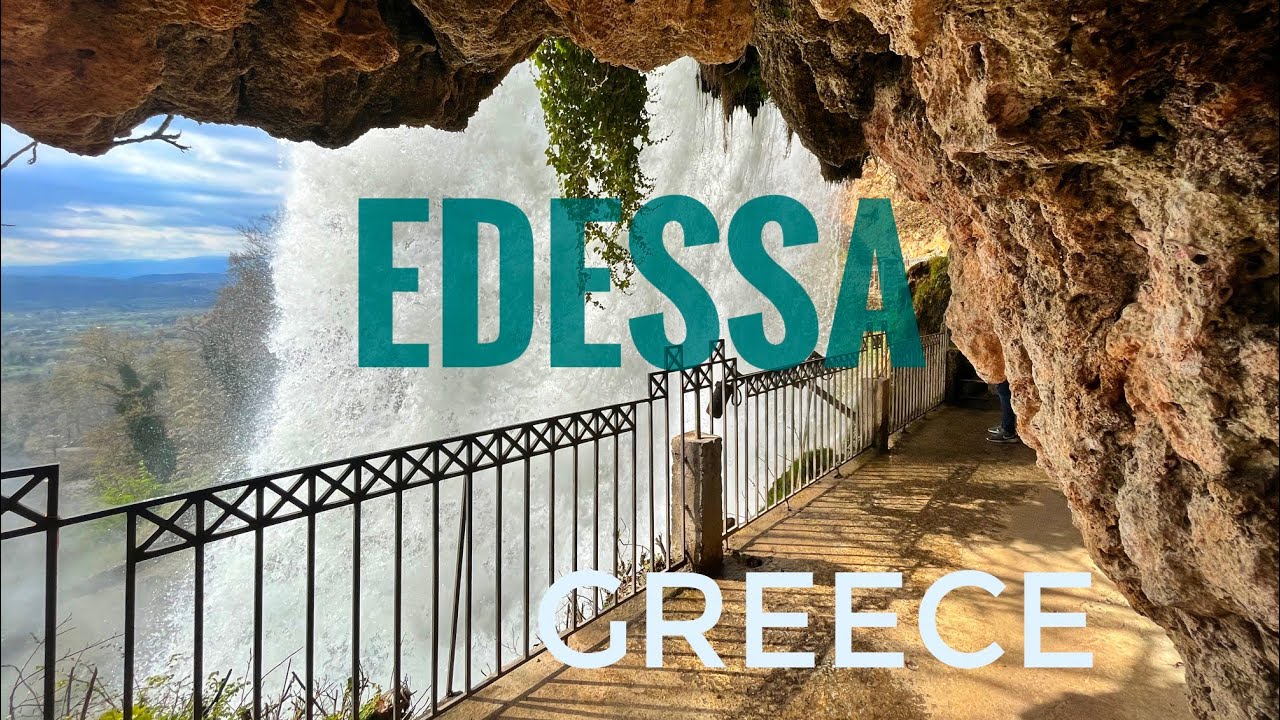 Solo journey to the town of Edessa in Northern Greece 🇬🇷. #edessa #greece