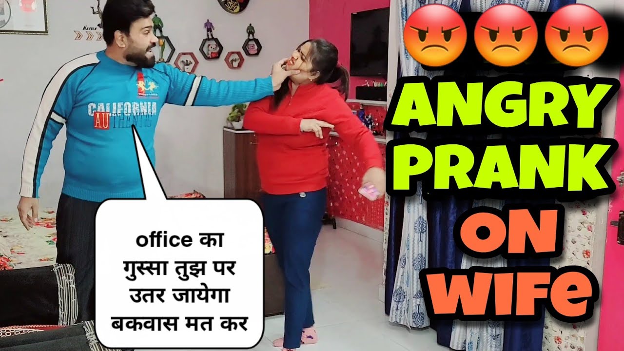 Angry Slapping Prank On Wife | D2 Prank #pranks