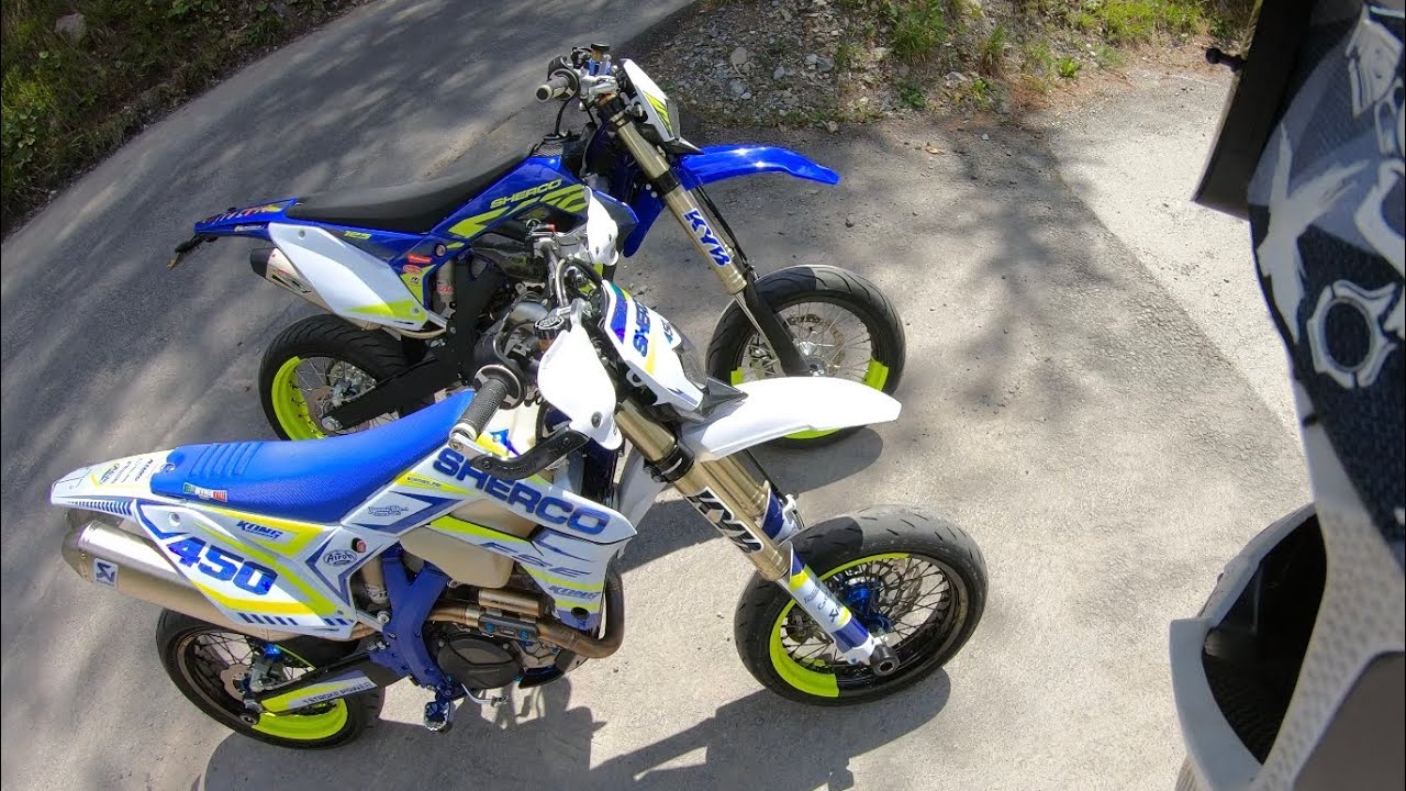 Sherco 450 VS Sherco 125 in mountain 🚀 pure sound