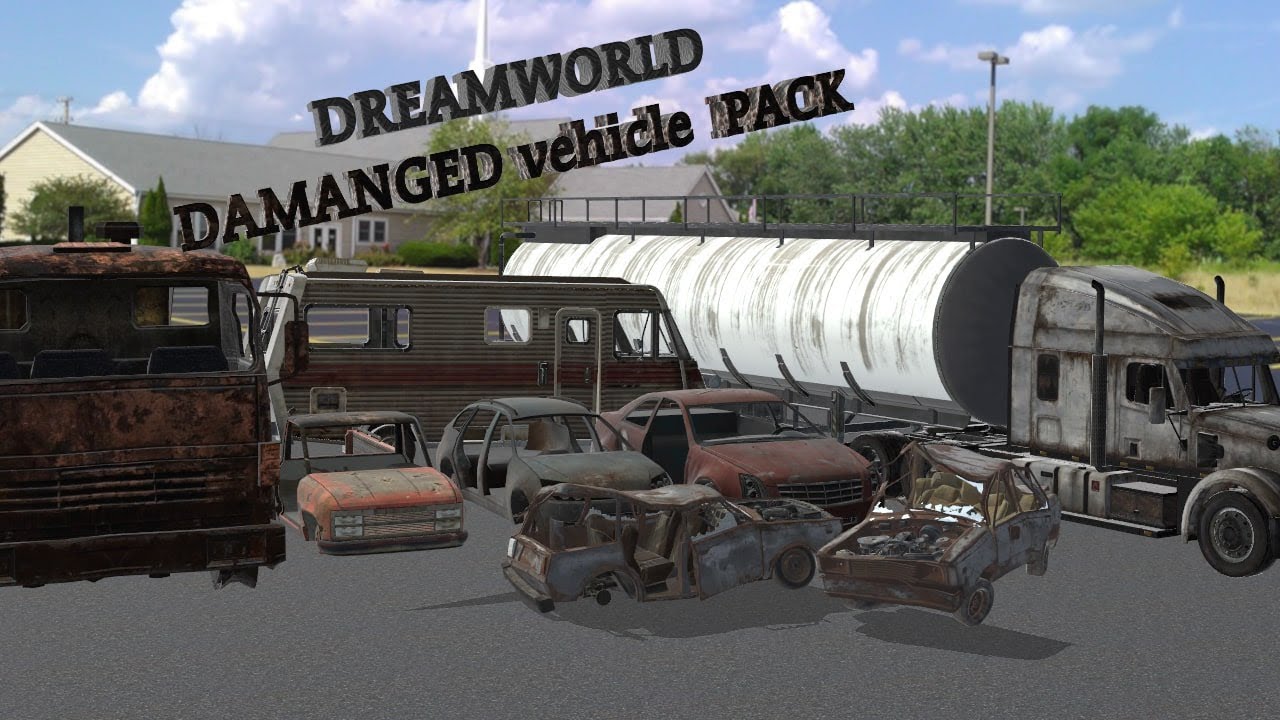 Dreamworld DAMAGED VAHICLE PACK FOR ELEMENT 3D