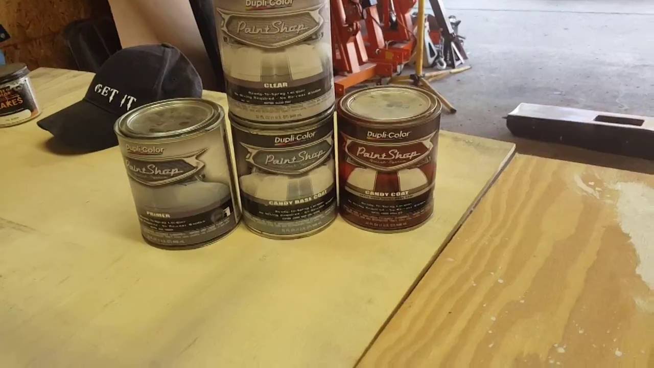 Dodge Ram and Duplicolor paint shop