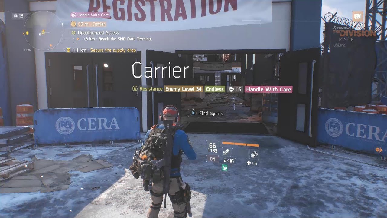 The Division 1.8 PTS New Carrier Mission - Aboard Aircraft Carrier