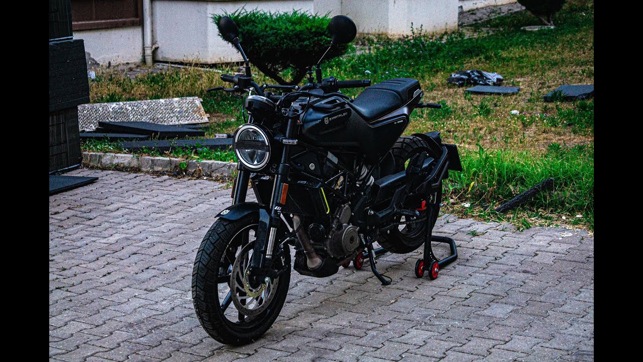 Husqvarna Svartpilen 250 - Ultra Detaylı Olmayan İnceleme #motovlog