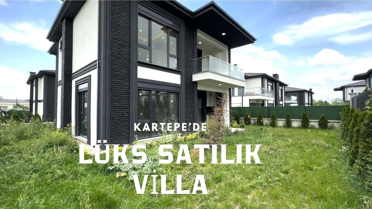 KARTEPE'DE SATILIK LÜKS VİLLA