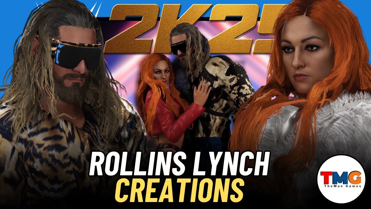 WWE 2K25: Best Seth Rollins & Becky Lynch Attires