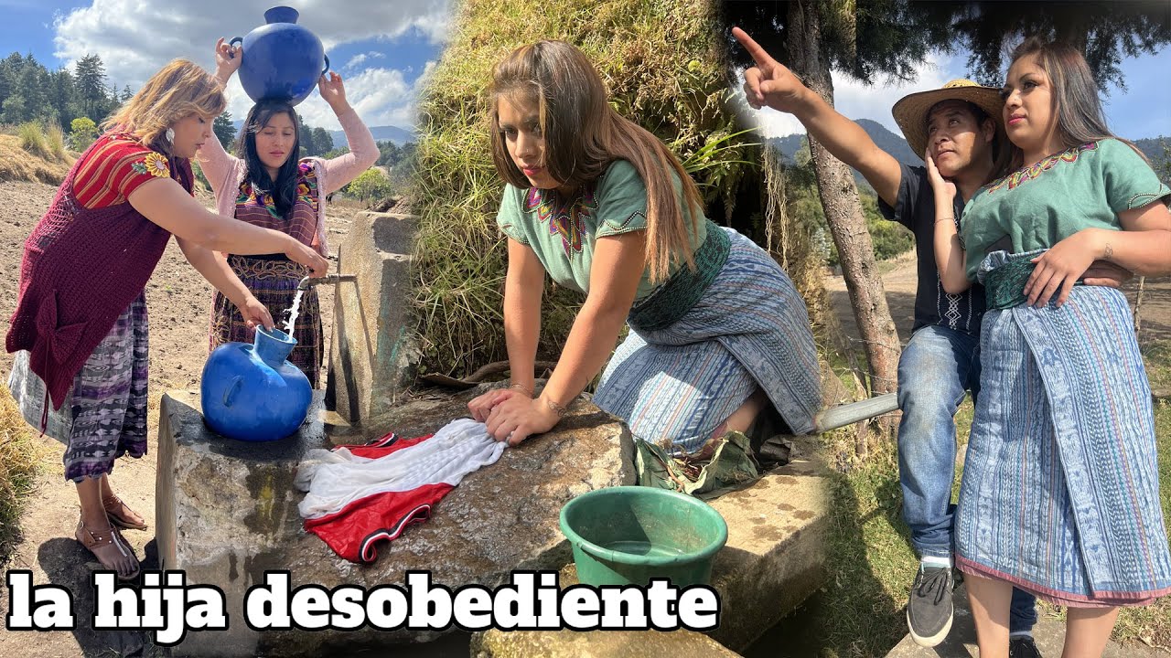 Mira como terminó esta señorita por no obedecer los buenos consejos de su madre.