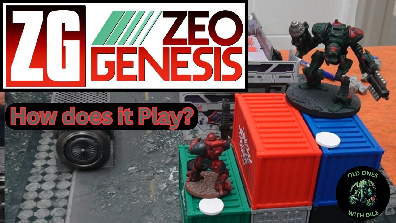Zeo Genesis from Andy Chambers and Gav Thorpe.  Playthrough and first Impressions.