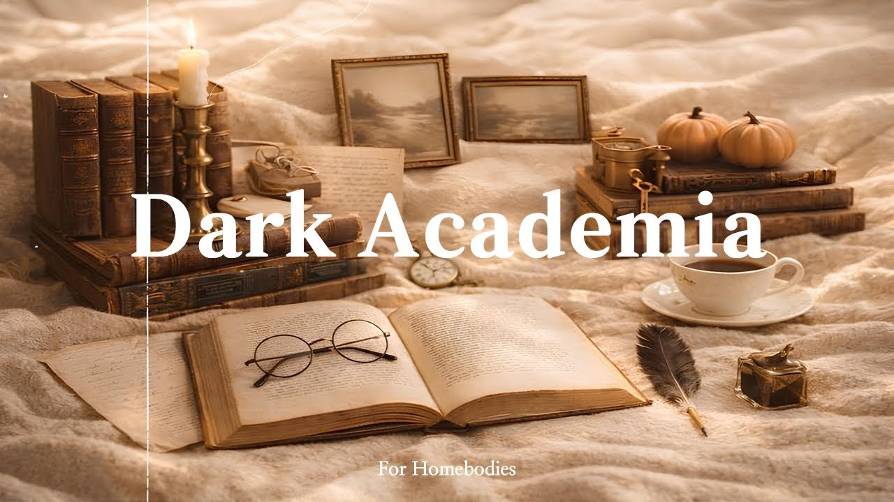 [Playlist] 고전적인 우울함과 지적인 고독 | Dark Academia Aesthetic: Vintage Piano & Poetic Solitude