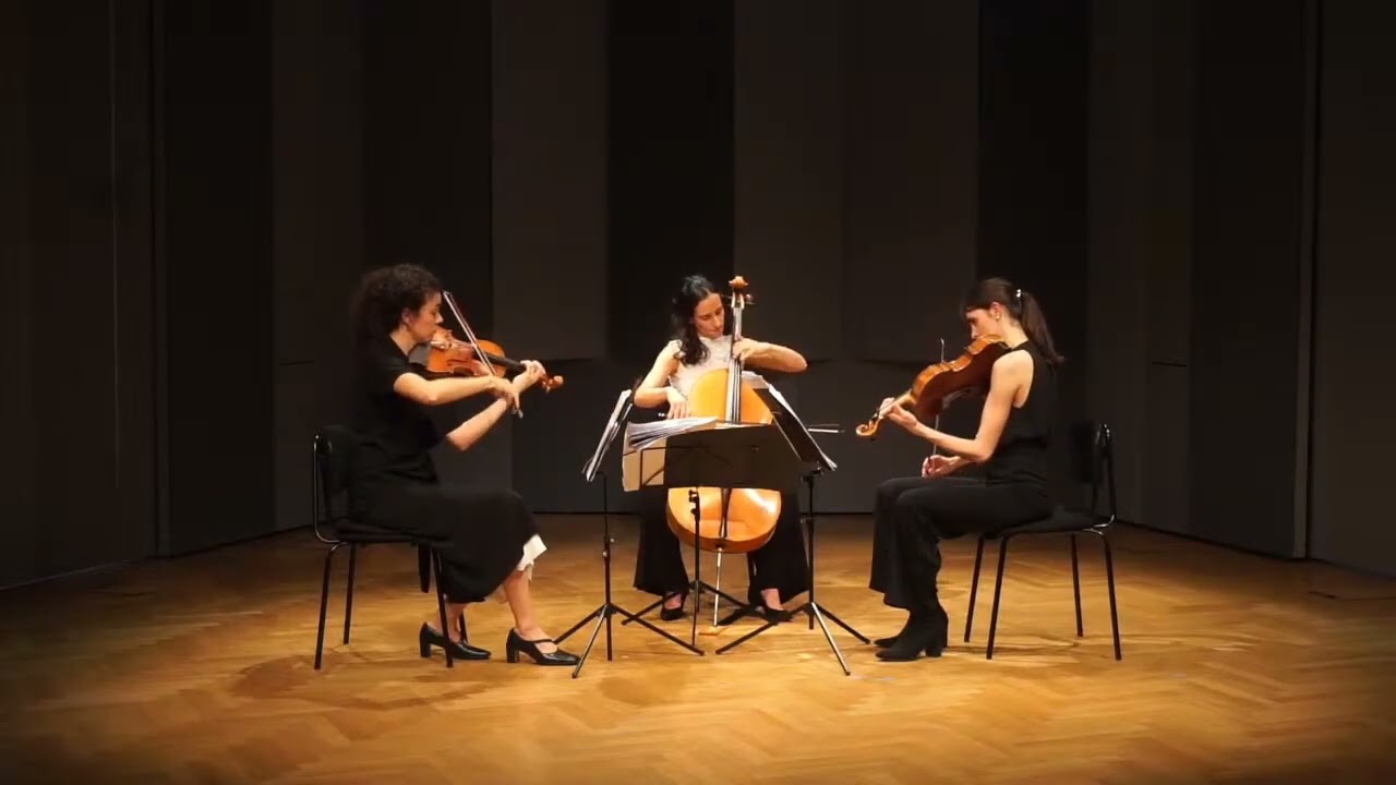 Trío Nacedo | L.V. Beethoven Trío op.9 no.1: II. Adagio A. SHÖNBERG CENTER VIENNA