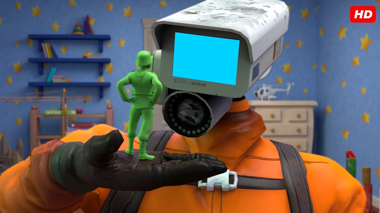 Green Soldiers vs Camera Man: A Battle for the Ages!