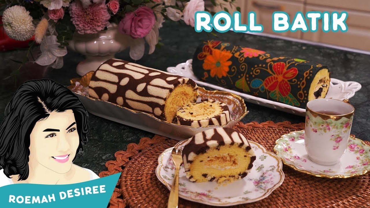Resep Kue ROLL BATIK - Mamitoko ft Chef Meithy