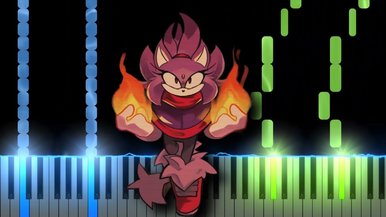 The Sol Still Burns - SONIC.exe: OUTCOME MEMORIES OST (Piano Tutorial)