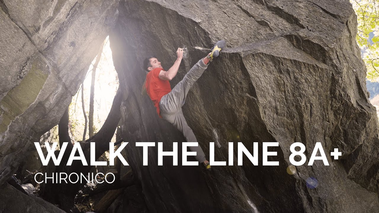 Walk the Line 8A+, Chironico