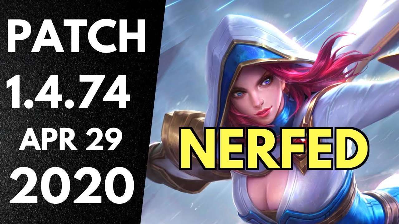 🔥 RIP EARLY GAME NAT? | Patch 1.4.74 RECAP APR 29 2020 | Mobile Legends