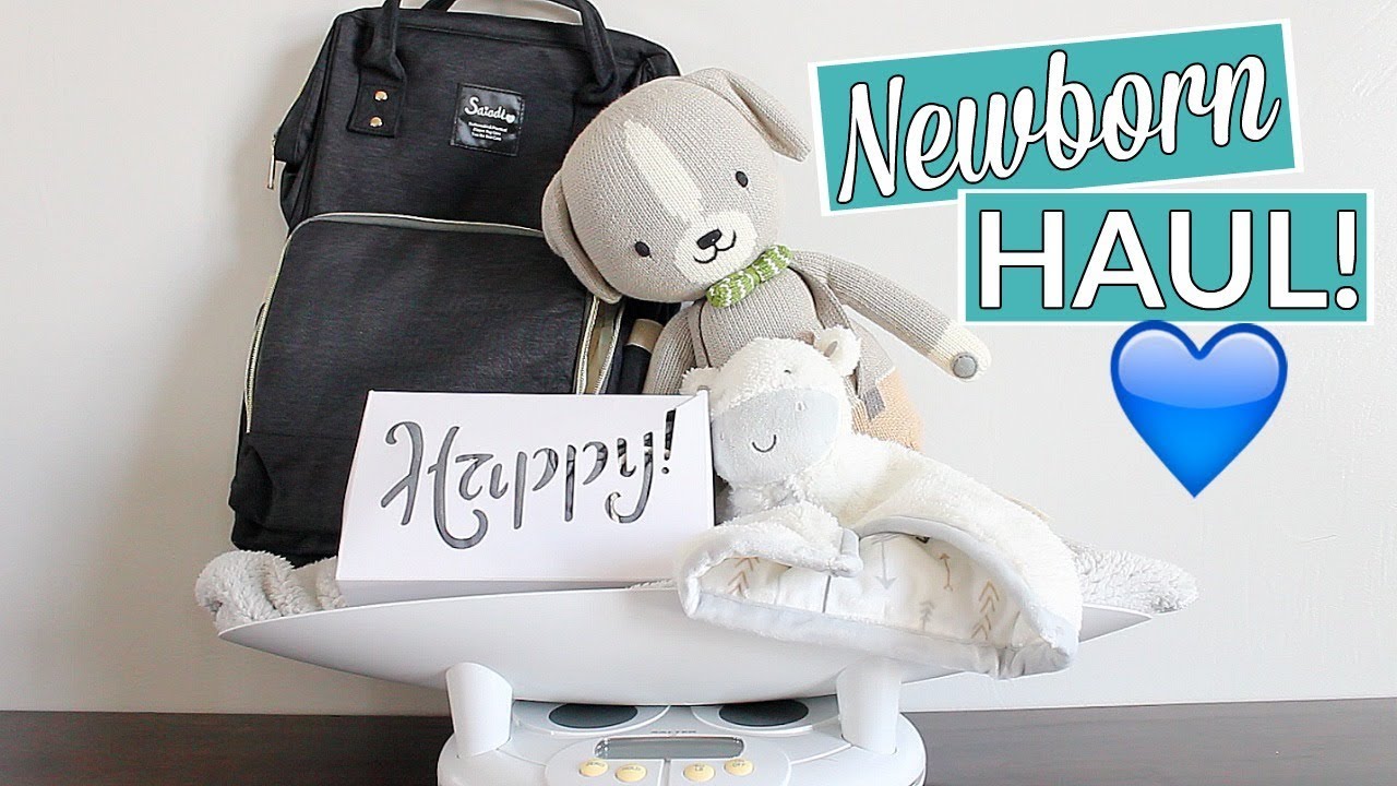 HUGE NEWBORN BABY BOY HAUL!