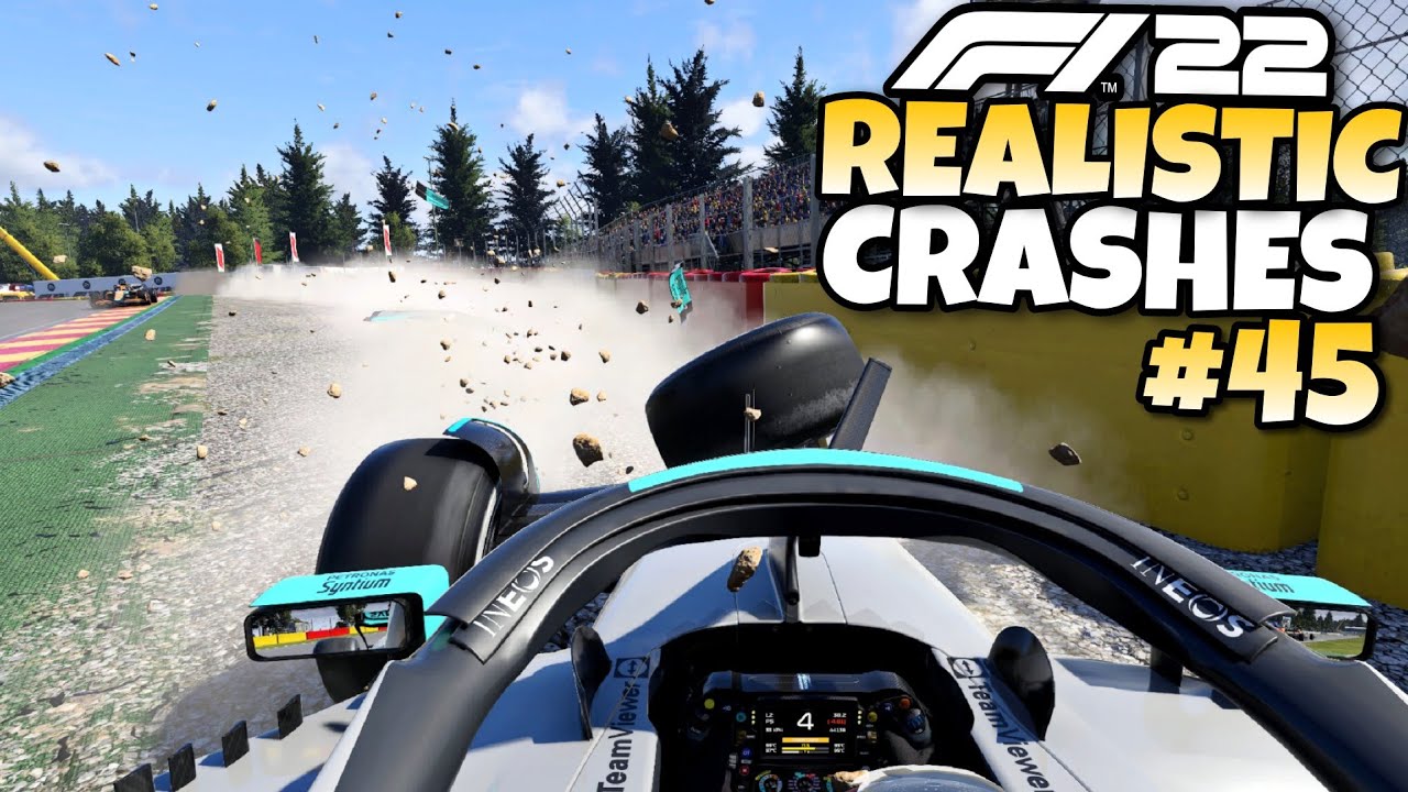 F1 22 REALISTIC CRASHES #45