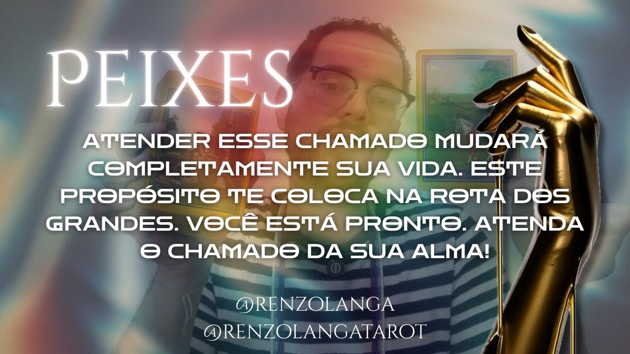 💌 PEIXES • INCRÍVEL. ATENDER ESTE CHAMADO MUDARÁ COMPLETAMENTE SUA VIDA. ESTÁ ACONTECENDO E VOCÊ… 