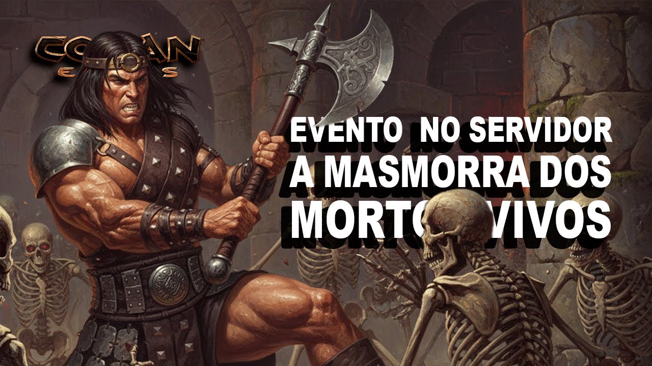 CONAN EXILES SAGA - LIVE - Evento Exclusivo do Servidor Conan Exiles Saga