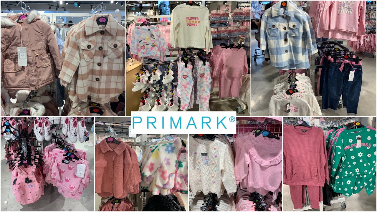 Primark kids girls clothes 1-7 years new collection - September 2022