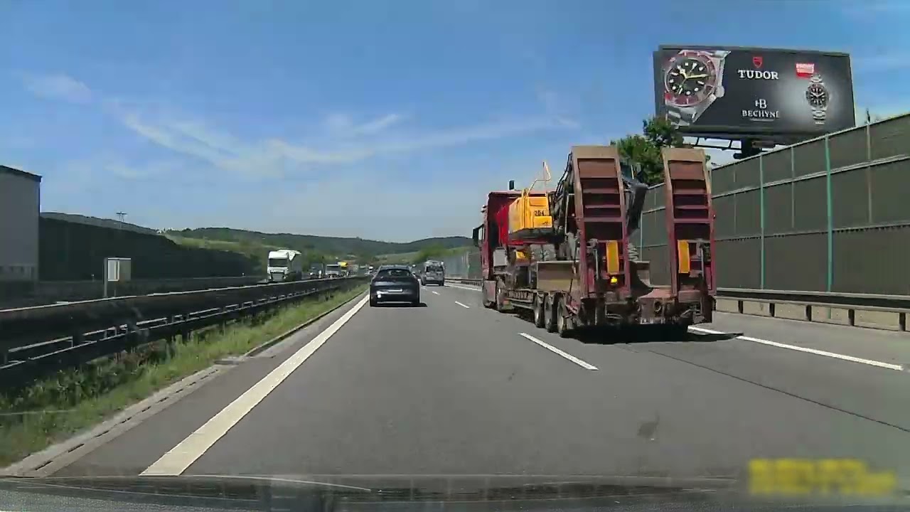 Bratislava - Praha dashcam timelapse