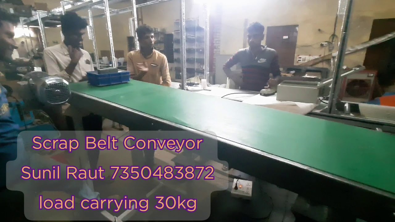 Scrap Belt conveyor for Press machine Pune