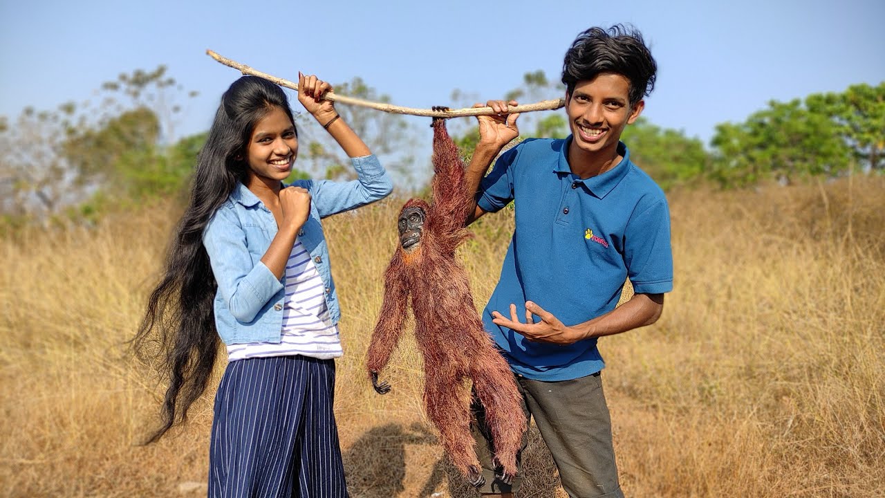 Got an orangutan from the jungle🦧 | ഒറാങ്ങൂട്ടാനെ പിടികൂടി| Orangutan