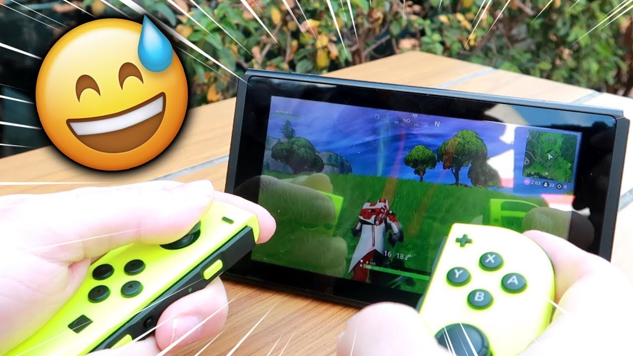 Juego a FORTNITE en un McDONALDS con mi Nintendo SWITCH