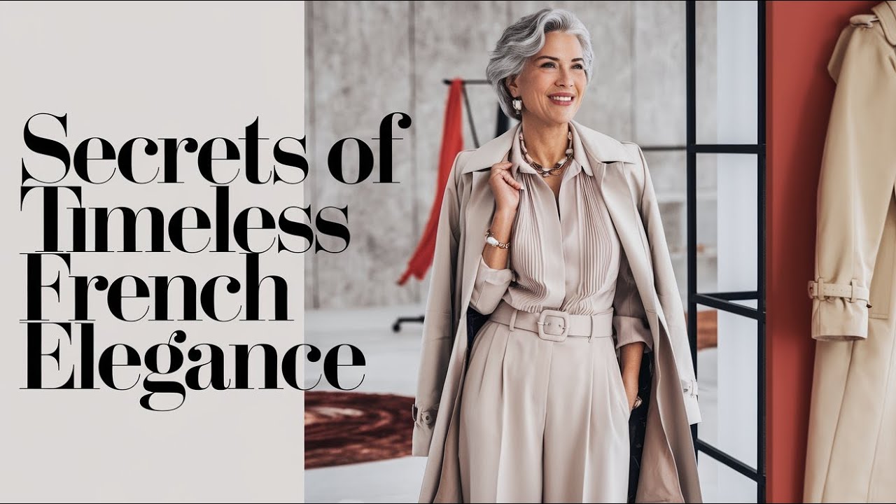 ELEGANCE OVER 60! - IS IT POSSIBLE TO ALWAYS BE CHIC?