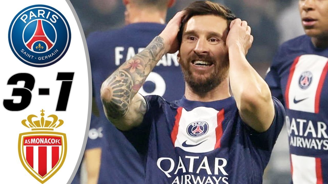 PSG vs Monaco 3 1   All Goals